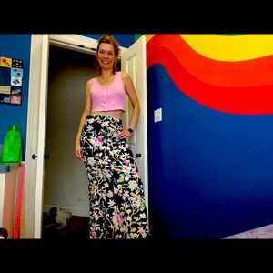 Anthropologie maxi floral skirt. Size 6.